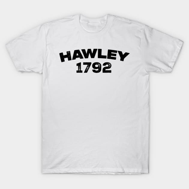 Hawley, Massachusetts T-Shirt by Rad Future